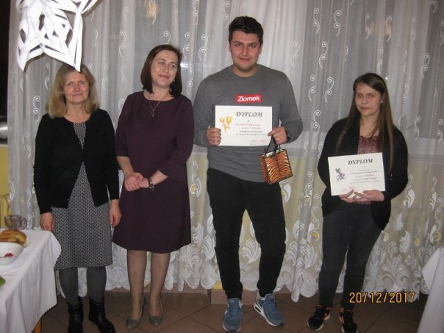 Wieczór wigilijny w Internacie    